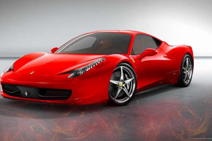 Red ferrari