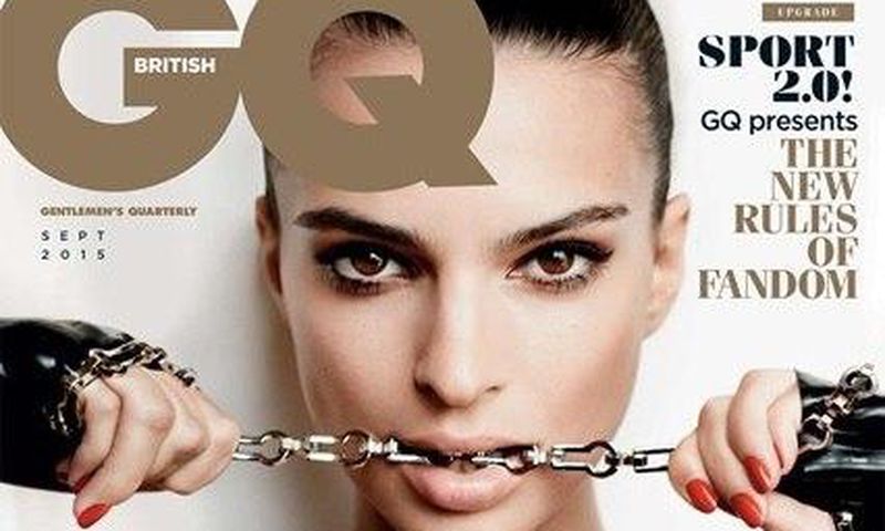 Emily Ratajkowski covers GQ Magazine 2015 issue