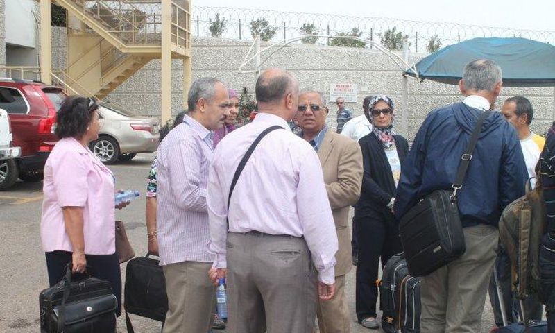 The doctors from Egypt at the Kotoka International Airport