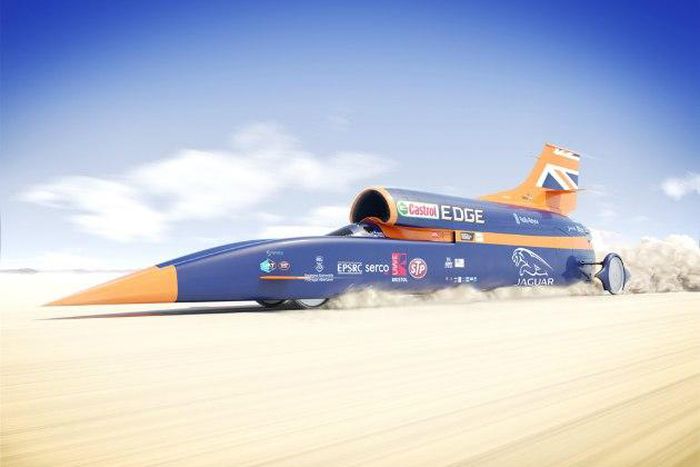 The Bloodhound supersonic car.