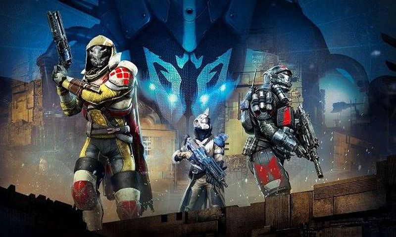 Destiny video game poster.