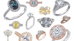 Trending engagement rings