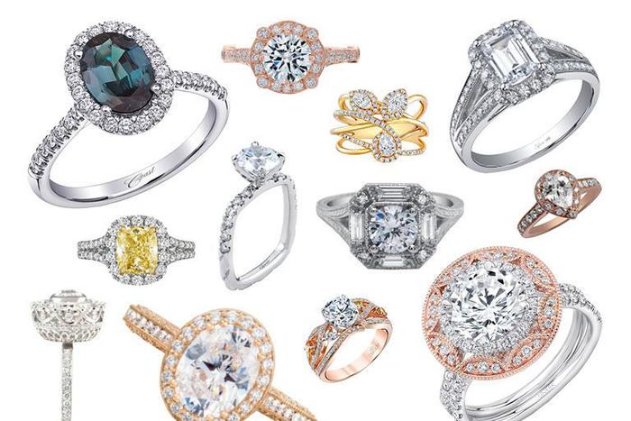 Trending engagement rings