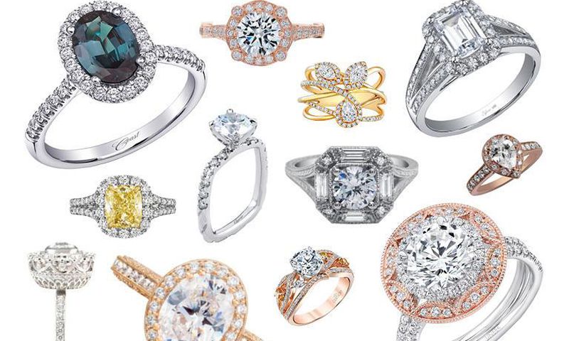 Trending engagement rings