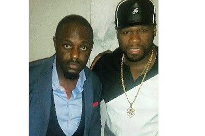 Jim Iyke and 50 Cent