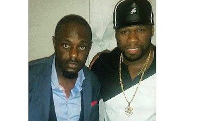 Jim Iyke and 50 Cent