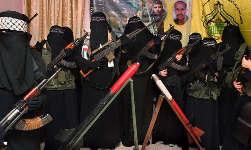52 female suicide bombers (not pictured) have reportedly been trained to launch attacks in Maiduguri, Borno state