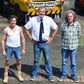 Now former Top Gear hosts, Hammond, Clarkson and May.