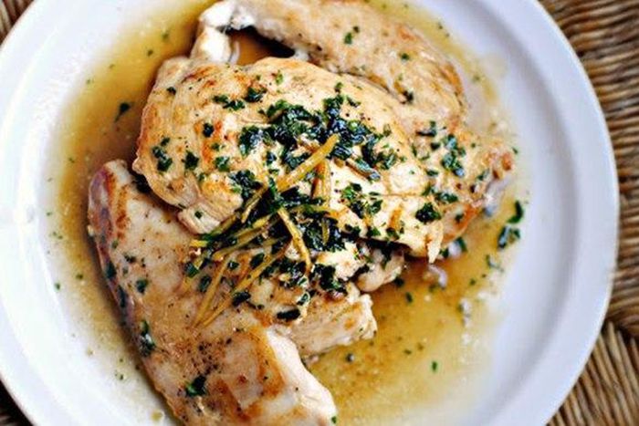 Lemon herb chicken