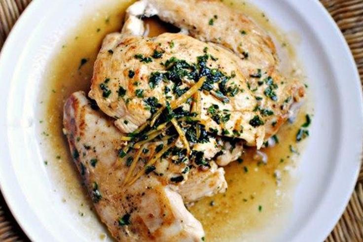Lemon herb chicken