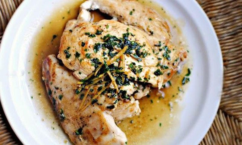 Lemon herb chicken
