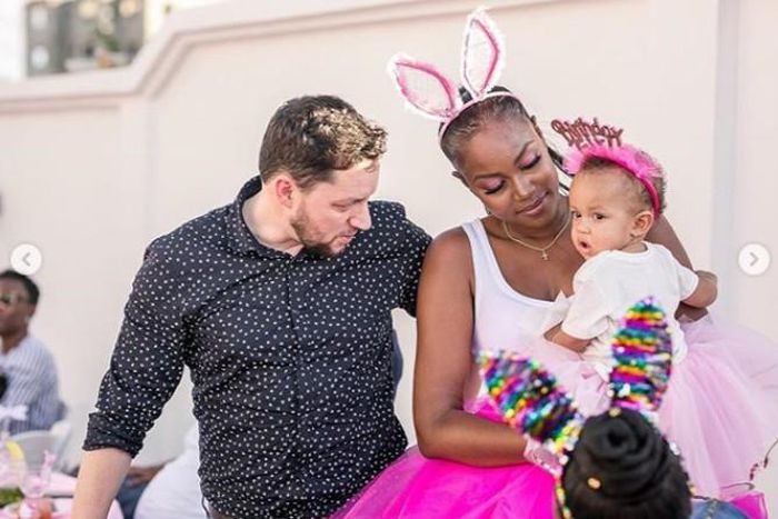 Yvonne Nelson and Jamie Robert