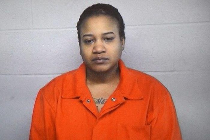 Mitchelle Blair has been charged for murdering her two kids.