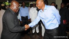 Nana Addo with Abubakr Saddique Boniface