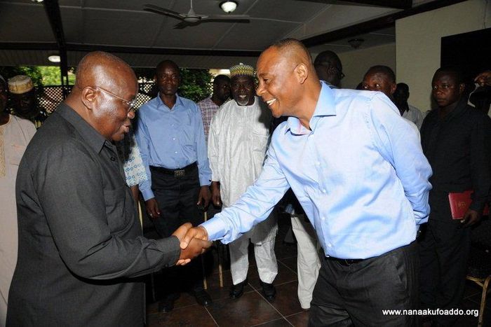 Nana Addo with Abubakr Saddique Boniface