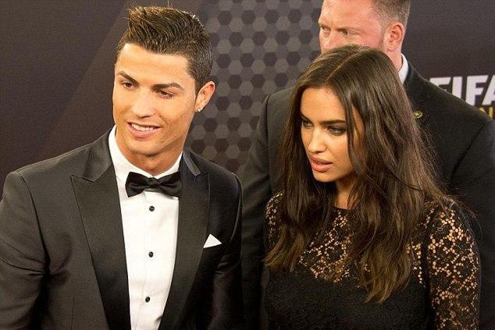 Cristiano Ronaldo and Irina Shayk dated from 2010 - 2015