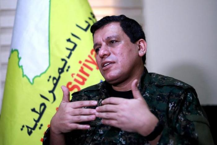 Mazloum Kobani, commander of the Syrian Democratic Forces, tells AFP in an exclusive interview on January 24, 2019 the self-proclaimed Islamic State group "caliphate" will be defeated within a month by his US-backed, Kurdish-led forces