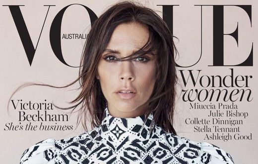 Victoria Beckham covers Vogue Australia August 2015 issue