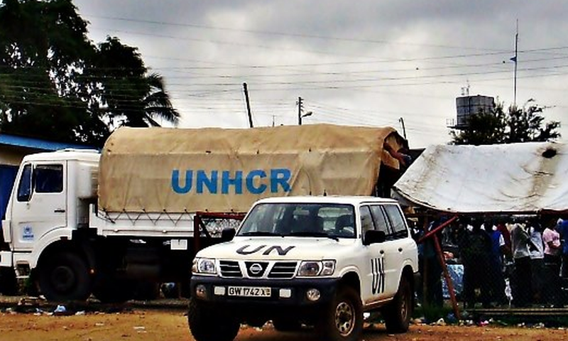 Sudanese refugees agitating