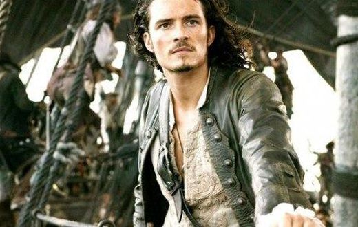 Orlando Bloom in 'Pirates of the Caribbean'