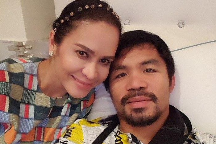 Manny Pacuiao and wife