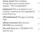 Instagram comments
