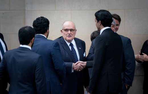 Giuliani Backpedals on Statement About Trump Aides and Collusion