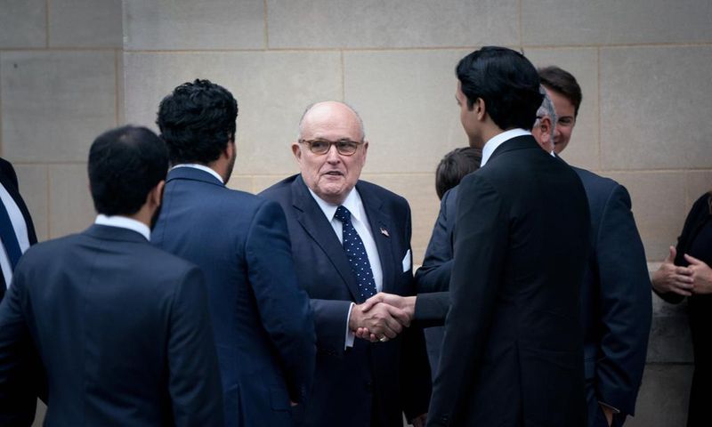 Giuliani Backpedals on Statement About Trump Aides and Collusion