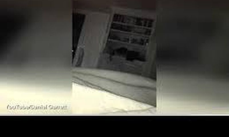 Father catches a 'ghost' inside his 4-year-old daughter's bedroom