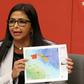 Venezuela Vice President Delcy Rodriguez says United States sanctions aren't supported by international law