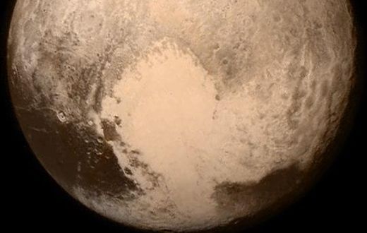 Pluto photographed by New Horizons on July 13, 2015.