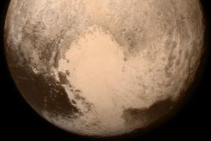 Pluto photographed by New Horizons on July 13, 2015.