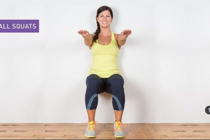 Wall squats