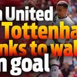 Woe for Tottenham's Walker as Man Utd make winning start