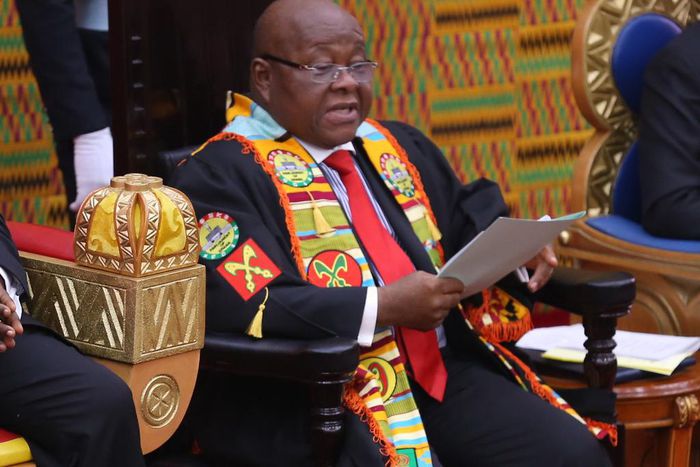Prof. Aaron Mike Oquaye, Speaker of Parliament