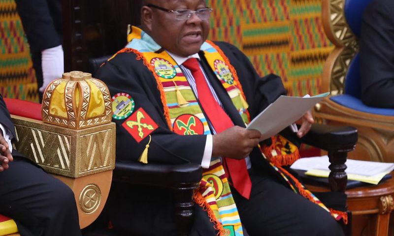 Prof. Aaron Mike Oquaye, Speaker of Parliament