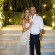 Bar Refaeli gave fans a glimpse of her big day by sharing an official photo of her posing with new husband right after tying the knot