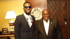 D Banj and Nana Addo