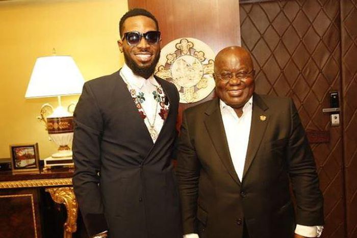 D Banj and Nana Addo