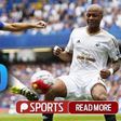 Swansea holds champions to a draw as Dede Ayew scores his first EPL goal