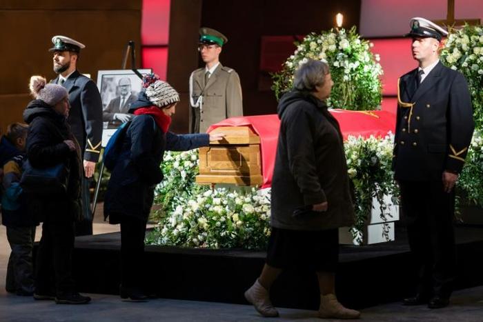 On Saturday, tens of thousands of people gathered in Gdansk for the funeral of Adamowicz, who had been the Baltic port city's mayor for 20 years