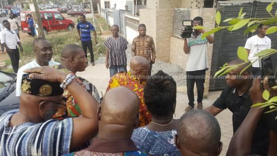 Opare Hammond's death: Akufo-Addo visits late MP's family