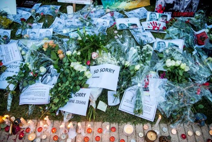 Many Moroccans turned out for vigils or left tributes and wreaths for the victims in the days following the murders
