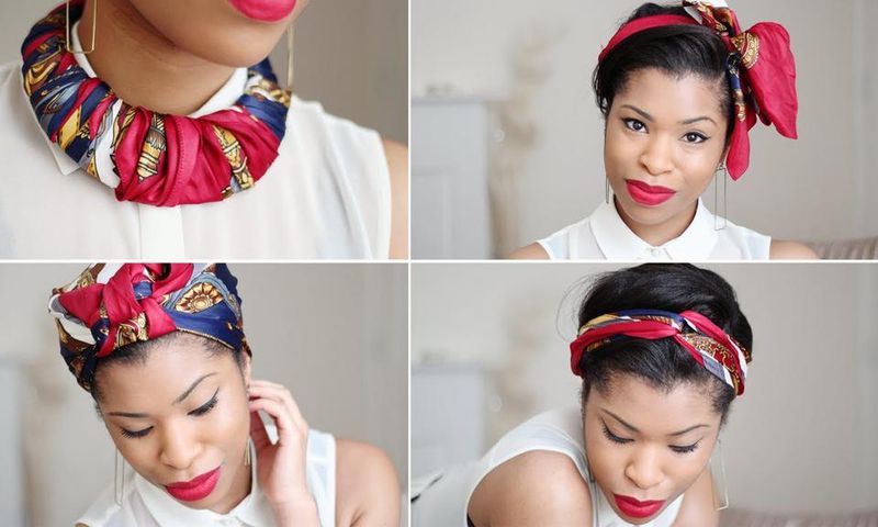 Blogger Shirley B. Eniang shares ways to rock scarf