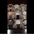Champ shows off his wrist watch collection