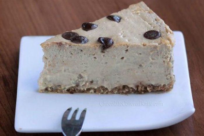 Cappuccino cloud cheesecake