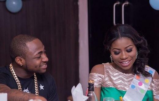 Davido and Sophie Momodu, his baby mama