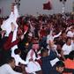 Qatari fans cheer as their national won the Asian Cup