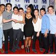 Nicki Minaj and group of Jewish boys at a bar mitzvah in NYC