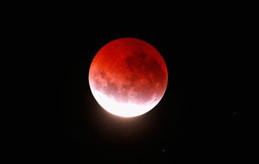 Blood red moon